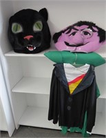 Sesame Street "Count" Costume & Cat Head