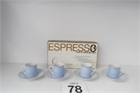 Espresso Cup & Saucer Set NIB