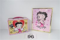 Betty Boop Lunch Box & Picture