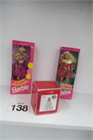 Special Edition Barbies & Ornament