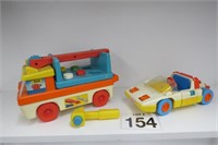 Vintage Chicco Tool Truck & Car