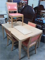 60's dinning set  4 chairs