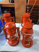 4 lanterns