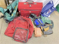 Collection of Luggage and Bags