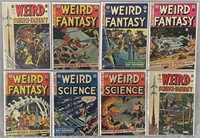 EC. Lot of (8) Issues. Weird Fantasy and Science.