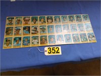 1984 Uncut Baseball Cards