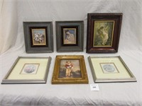 A Lot of Decorative Framed Pictures