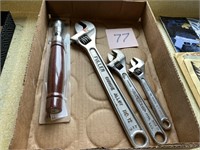 ADJUSTABLE WRENCHES & MAGNETIC TOOL