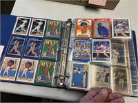 VINTAGE BASEBALL CARDS IN AN ALBUM