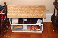 LARGE DOLL HOUSE WITH FURITURE