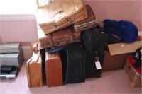 LOT OF SUITCASES