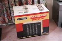 OSCILLATING HEATER FAN WITH BOX