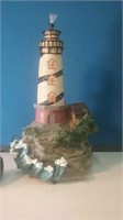 Electric light up Lighthouse 14 in tall with cord