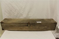 WOODEN SHIPPING OR STORAGE BOX