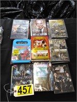 23 DVDs - Some used and Some Never Opened
