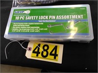 10 Piece Safety Lock Pin Assortment