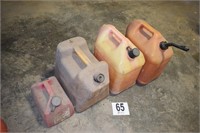 (4) Gas Cans