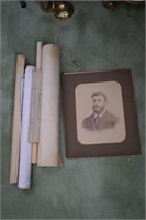 TOPOGRAPHICAL MAPS, SURVEY DESIGNS AND OLD PHOTO