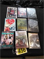 9 DVDs - Never Opened