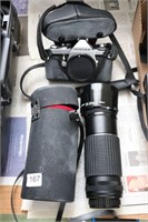 PENTAX CAMER AND ZOOM LENS