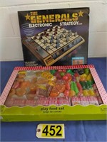 Generals Electronic Game & Play Food Set