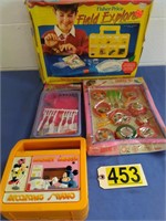 Mickey Mouse Cassette Player & Toys