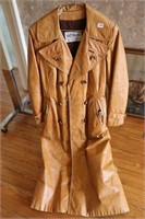 THE OLD MILL LONG MENS LEATHER JACKET