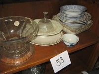 Glassware, Dishes