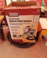 Krause & Becker airless paint sprayer.