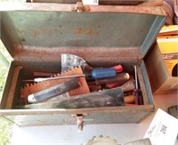 (2) Metal tool boxes w/ contents.