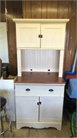 Wooden Hutch Cupboard / Microwave Cabinet