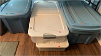 4 cnt Empty Totes with Lids