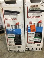 2-Nutone 30" Black Range Hoods