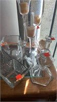 Candle Holders / Misc Glass