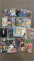 25 comic books - including X-Men, Sin City, Alpha