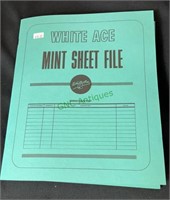 United States mint sheets - 45 different US mint