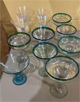 Glassware - bar ware, martini glasses, margarita