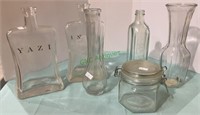 Glass lot - some vintage, RV Pierce MD, glass
