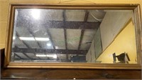 Rectangle wall mirror. Measures 43 x 21(793)