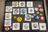 Vintage and antique buttons - Presidential