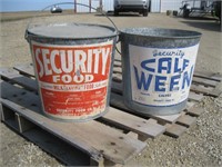 Galvanized Feed Pails