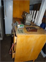 Singer Sewing Machine in cabinet model 328 w/foot
