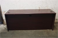 Executive Cherry Colored Office Desk