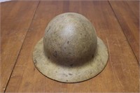 Vintage Metal Utility Helmet