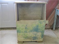 Very, Very Old Firewood Box with Milk Paint