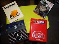 Automotive Books- Nascar, Mercedes, etc.