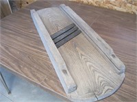 Vintage wood kraut cutter