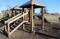 Cedar Posts from Playground Equipment