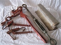 Chain binders, Turnbuckle, Railroad Iron