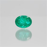 Stunning  Certified 10.12 Ct Emerald Solitaire